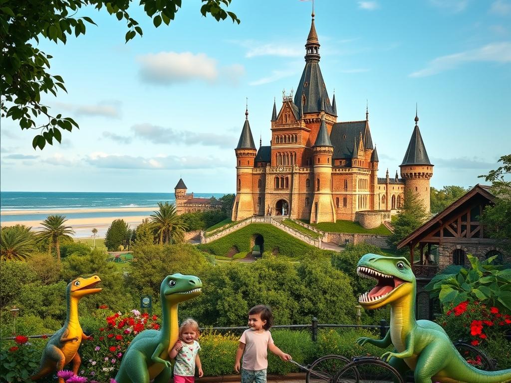Malbork dla dzieci: jak zaplanować rodzinne atrakcje od zamku po Dinopark i plażę